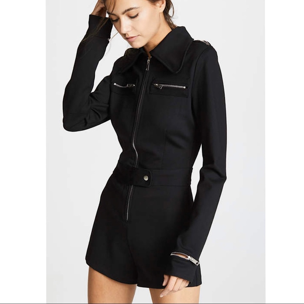 Jumpsuit with zippers